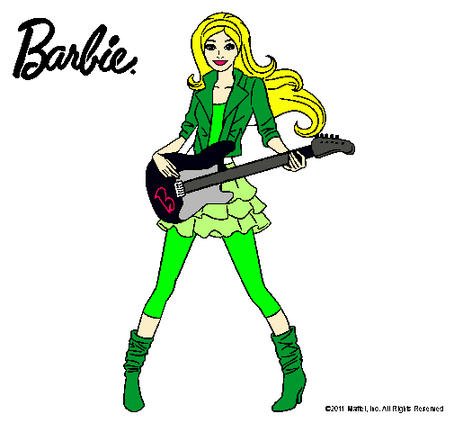 Barbie guitarrista