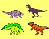 Dibujo Dinosaurios de tierra pintado por ismael07