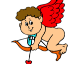 Dibujo Cupido pintado por rub8