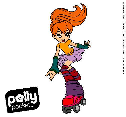 Dibujo Polly Pocket 1 pintado por agus29