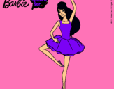 Dibujo Barbie bailarina de ballet pintado por eduvijes