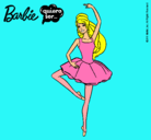 Dibujo Barbie bailarina de ballet pintado por annabelle