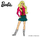 Dibujo Barbie juvenil pintado por BLER