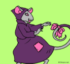 Dibujo La ratita presumida 7 pintado por ratita9