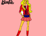 Dibujo Barbie juvenil pintado por mattisna