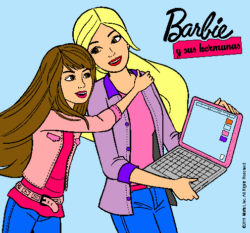 El nuevo portátil de Barbie