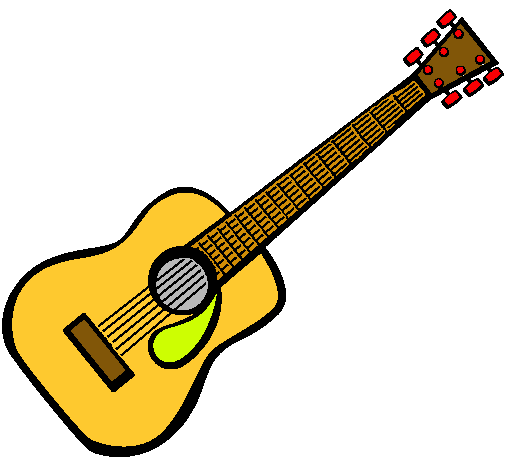 Dibujo Guitarra española II pintado por nachosarmi