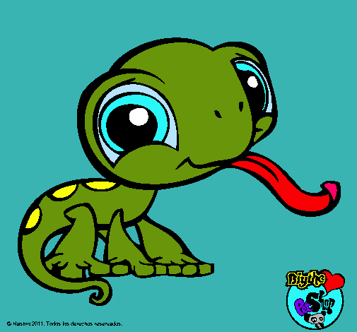 Lagarto Littlest Pet Shop