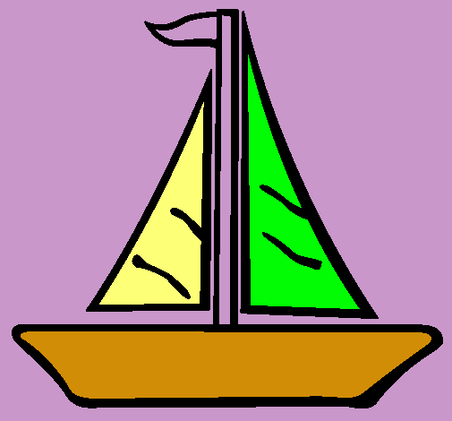 Dibujo Barco velero pintado por miamile160