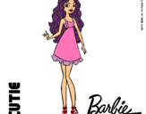 Dibujo Barbie Fashionista 3 pintado por agus29