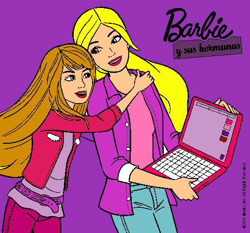 El nuevo portátil de Barbie