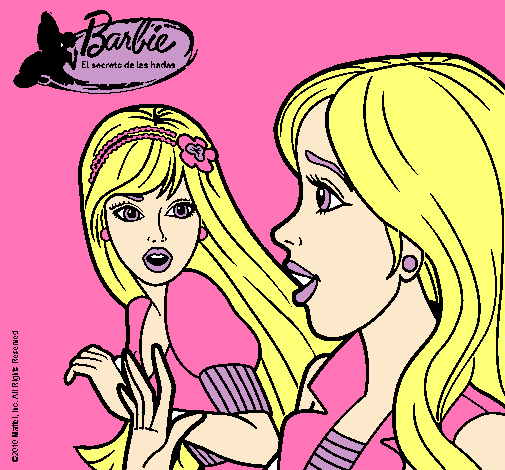 Barbie sorprendida