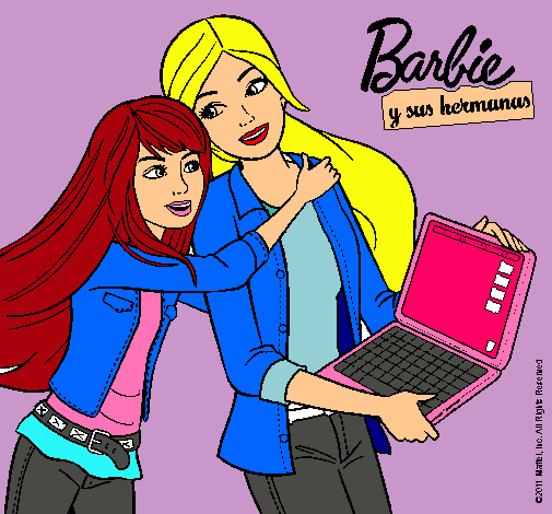 El nuevo portátil de Barbie