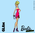 Dibujo Barbie Fashionista 5 pintado por borja27