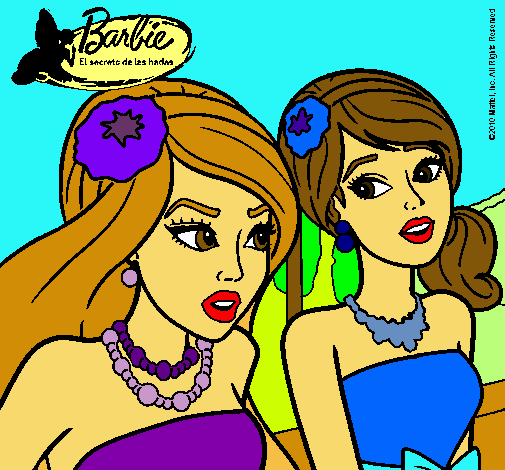 Barbie y su amiga