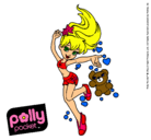 Dibujo Polly Pocket 14 pintado por anveva