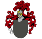 Dibujo Escudo de armas y casco pintado por t9y0t8tryklf