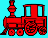 Dibujo Tren pintado por brayanquino9