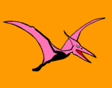 Dibujo Pterodáctilo pintado por AniSierra