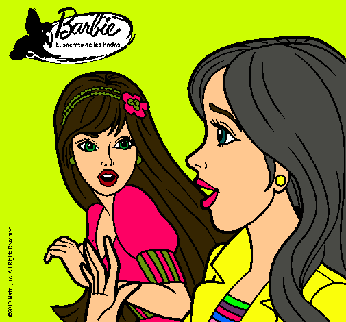 Barbie sorprendida