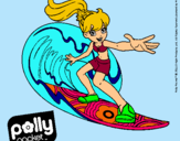 Dibujo Polly Pocket 4 pintado por google