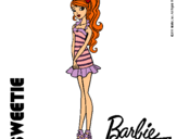 Dibujo Barbie Fashionista 6 pintado por agus29
