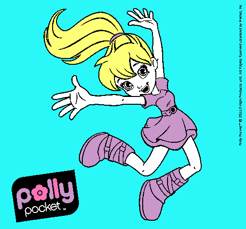 Dibujo Polly Pocket 10 pintado por carli1213