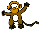 Dibujo Mono pintado por felipingu