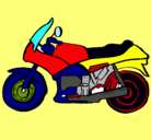 Dibujo Motocicleta pintado por asdiyoghfdxa