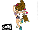 Dibujo Polly Pocket 14 pintado por beatriu