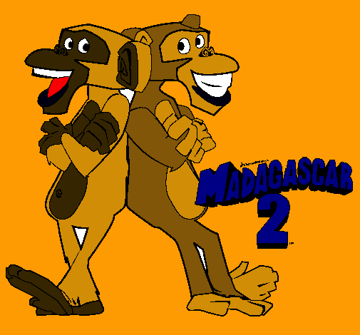 Madagascar 2 Manson y Phil 2