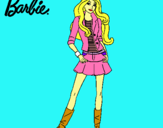 Dibujo Barbie juvenil pintado por linda124