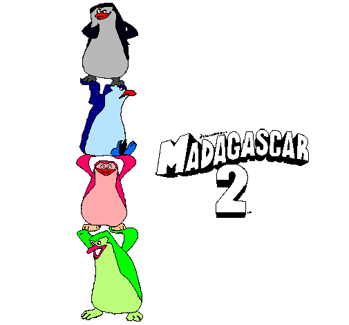 Madagascar 2 Pingüinos