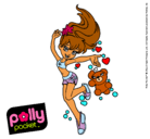 Dibujo Polly Pocket 14 pintado por peych