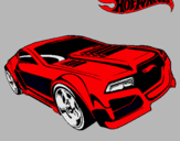 Dibujo Hot Wheels 5 pintado por efra