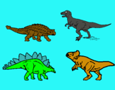 Dibujo Dinosaurios de tierra pintado por luis1213123