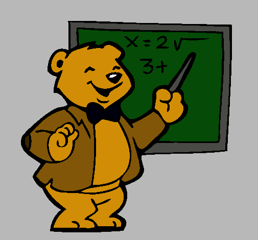 Dibujo Profesor oso pintado por Chanchit0