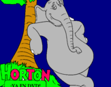 Dibujo Horton pintado por trinii  