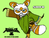 Dibujo Shifu pintado por duval