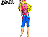 Dibujo Barbie con look casual pintado por love_lucy