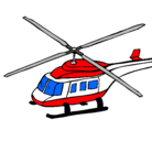 Dibujo Helicóptero  pintado por wsde4f