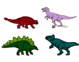 Dibujo Dinosaurios de tierra pintado por urielit000