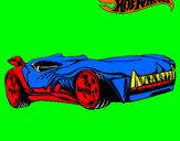 Dibujo Hot Wheels 3 pintado por ser13