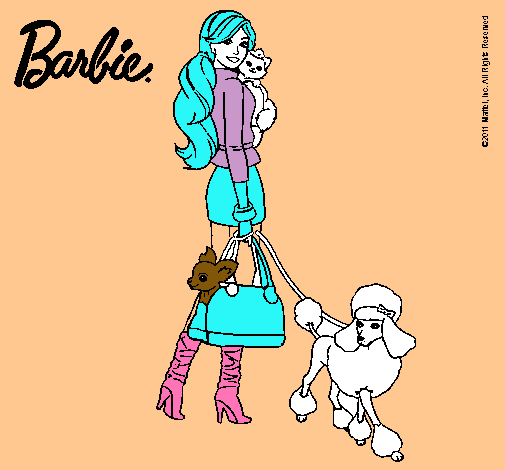 Barbie elegante