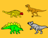 Dibujo Dinosaurios de tierra pintado por urtzi