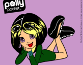 Dibujo Polly Pocket 13 pintado por espiral