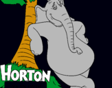 Dibujo Horton pintado por THORI