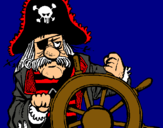 Dibujo Capitán pirata pintado por 4BEMILIANOOo