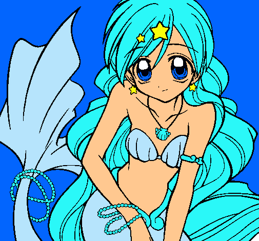 Dibujo Sirena pintado por lucia_sica