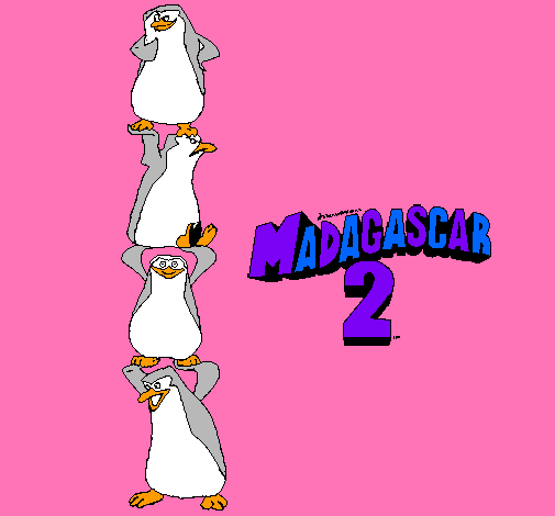 Madagascar 2 Pingüinos